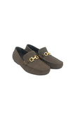 AMC-773 01 Emboss Suede Black/ Brown/ Navy/ Beige