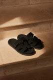 Suede Leather Black AMH-011