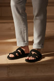 Suede Leather Black AMH-011