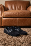 AMC-771 Suede Leather Black/ Brown/ Navy/ Beige