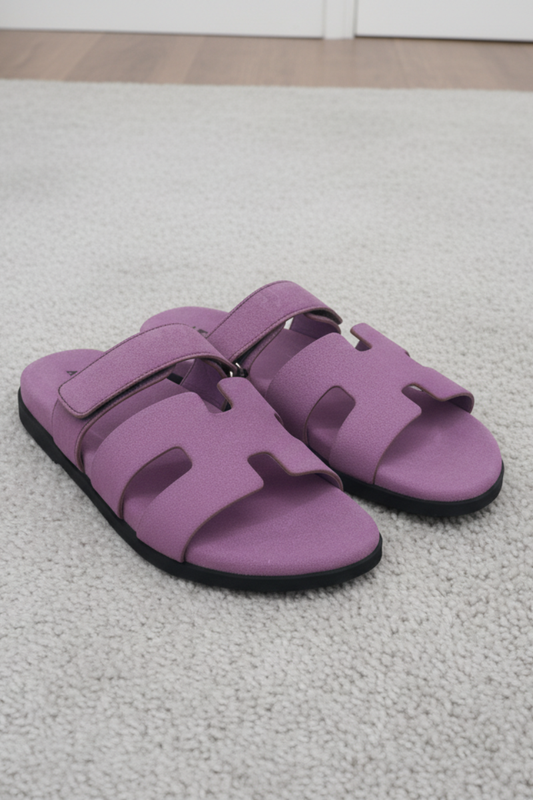 Suede Leather Light Purple AWH-022