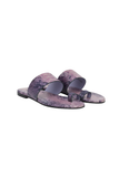 Ladies - Digital Printing Leather purple AWA-079