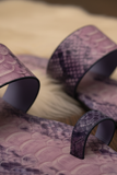 Ladies - Digital Printing Leather purple AWA-079