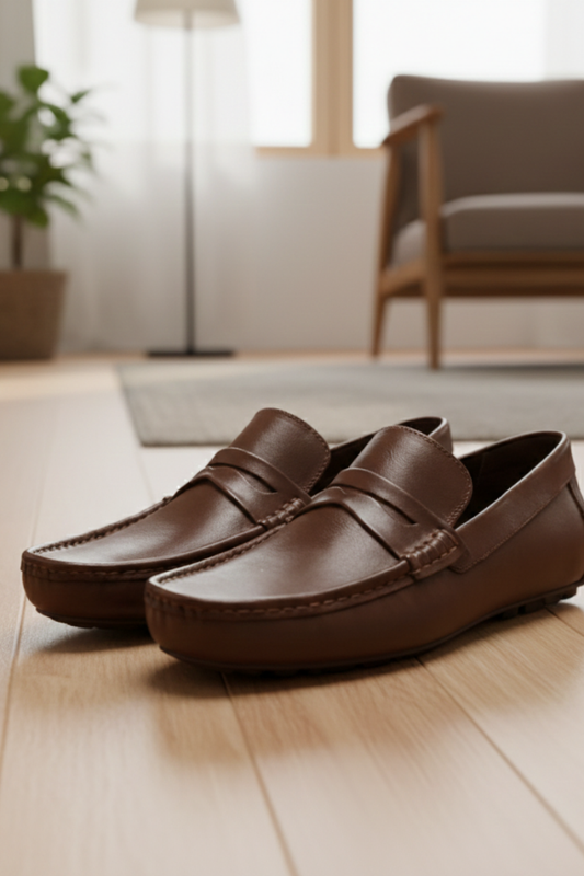 AMC-774 Cow Leather Black/ Brown / Navy/ D.Grey/ Tan