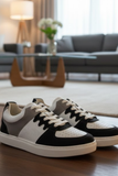 Sneaker Suede Leather Navy L-02