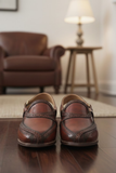 Brush off Leather Maroon 1103
