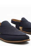 Suede Leather Navy - 1103