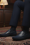 Cow Leather Navy - AMC-774