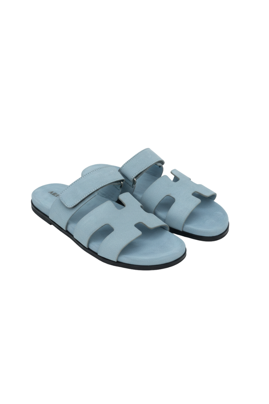 Suede Leather Light Sky Blue AWH-022