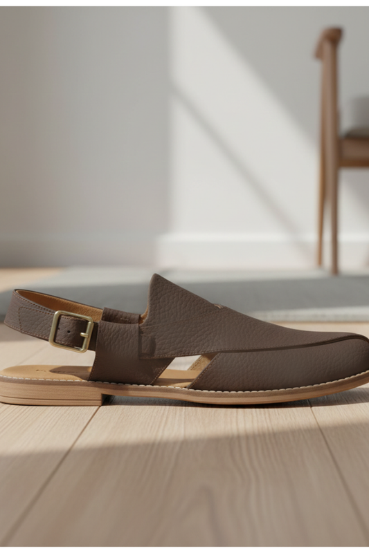 1103 - Deer Milled Leather Black/ Brown/ D.Fawn